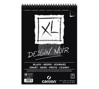 BLOCCO CARTA SPIRALATO MULTITECNICA SERIE XL " DESSIN NOIR " 40 FG. F.TO A4 150