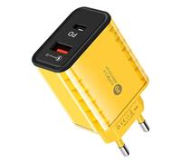 Blocco USB C, Mattoncino di ricarica USB C, Adattatore USB - Caricab a ricarica Rapide à 2 Portes de 12 W | Caricatore avec Prise USB, Adaptateur pour téléphone Portable