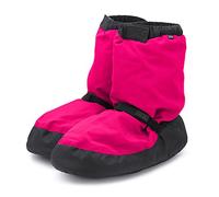 Bloch Chaussons unisexes pour adultes - Noir - Rose - Pink Fluro, XL