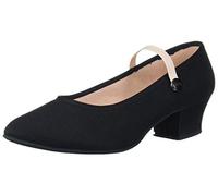 Bloch Chaussures de Danse Tempo Accent pour Femme, Noir, Pointure 40,5, Noir, 37.5 EU