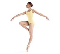 Bloch Dance Faire Justaucorps en microlux pour Femme, Femme, L5605, Jaune Soleil, s