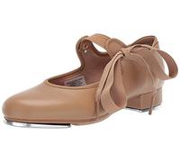 Bloch Dance Girls' Annie Tyette Dance Shoe, BrownTan, 10 Narrow US