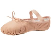 Bloch Dance Girls' Dansoft Shoe, Theatrical Pink, 12 A US Little Kid