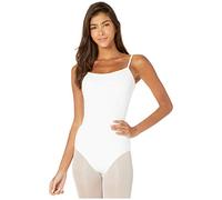 Bloch Dance Nejor Microlux Justaucorps Caraco pour Femme Blanc Taille S