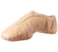 Bloch Dance Pulse Chaussures de Jazz en Cuir et néoprène pour Femme - Marron - Chair, 34 EU