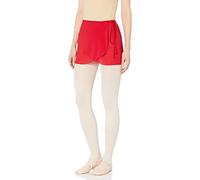 Bloch Dance Vera Georgette Jupe de Ballet pour Femme, Femme, R9721, Rouge, Taille Unique
