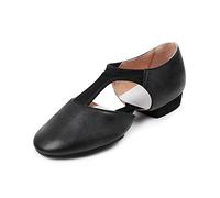 Bloch Dance Women's Elastospllit Grecian Shoe, Black, 4 Medium US