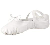 Bloch Dance Women's Prolite II Leather Ballet Slipper, White, 8.5 D US