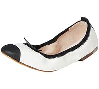 Bloch Femme Classica Pearl Ballerines, Blanc et Noir, 35.5 EU