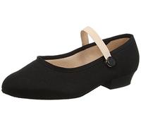 Bloch Fille Accent Canvas Chaussures de Danse de Salon, Noir (Black), 34.5 EU