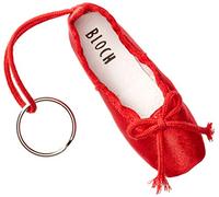 Bloch Porte-clés mini pointe pour femme, Rouge, taille unique