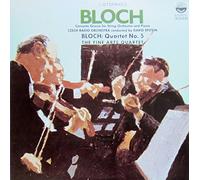 Bloch: Quartet No. 5 / Concerto Grosso for String Orchestra and Piano [Vinyl LP] [Schallplatte]