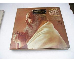 Bloch: Sacred Service (Avodath Hakodesh) Utah Symphony with Maurice Abravanel (Vinyl Lp)