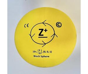 Bloch Sphere Balle de Rotation Physique Quantique, Mécanique et Informatique