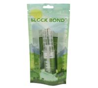 BLOCK BOND Cartouche 25 ml + 1 embout mélangeur Colle à l'uréthane - L'original