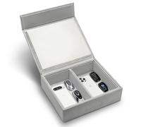 Block Box Boîte Faraday de pour clés de Voiture | Grand Compartiment Double 23,3 x 19,5 x 7 cm | La Protection antivol RFID empêche Le clonage des Porte-clés sans Fil | Protection des clés