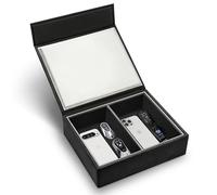 Block Box Boîte Faraday de pour clés de Voiture | Grand Compartiment Double 23,3 x 19,5 x 7 cm | La Protection antivol RFID empêche Le clonage des Porte-clés sans Fil | Protection des clés