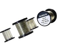 BLOCK Fil de cuivre Ø extérieur (sans vernis isolant): 0.50 mm 46 m 0.10 kg