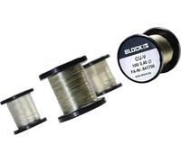 BLOCK Fil de cuivre Ø extérieur (sans vernis isolant): 0.80 mm 17 m 0.10 kg