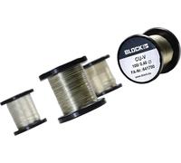 BLOCK Fil de cuivre Ø extérieur (sans vernis isolant): 0.80 mm 17 m 0.10 kg