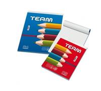 Blasetti Team bloc-notes A4 50 feuilles Multicolore