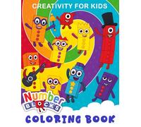 Block Number Coloring Book for Kids: Creative Math Coloring with Numbers 1-10 Based on the Beloved Show