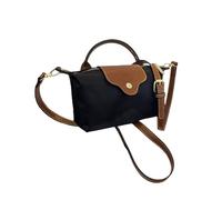 Block Purse - à main à bandoulière tendance, de transport léger et imperméable avec forme carrée solide, organisateur en tissu doux, accessoire chic au design moderne, à main pour les sort