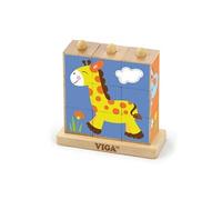 block puzzle animaux sauvages 9 blocs