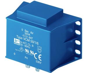 BLOCK VCM 36/2/15 Transformateur pour circuits imprimés 1 x 230 V 2 x 15 V/AC 36 VA 1.2 A