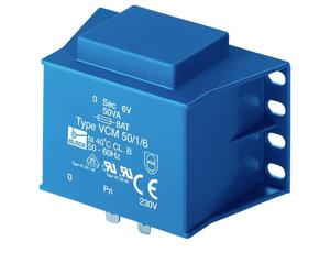 Block VCM 36/2/9 Transformateur pour Circuits imprimés 1 x 230 V 2 x 9 V/AC 36 VA 4 A