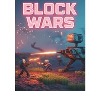 Block Wars: Grid Notebook for Sci-Fi Fans, Voxel Art Creators & Pixel Gamers - 8.5" x 11", 160 Pages