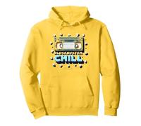 Blockbuster Chill : soirée cinéma rétro VHS Popcorn Sweat à Capuche, Unisexe pour Adultes, Citron, XL
