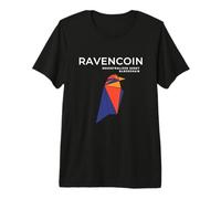 Blockchain d'actifs décentralisée Ravencoin RVN T-Shirt Haut de Gamme