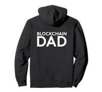Blockchain Dad Bitcoin Blockchain Crypto-Monnaie Papa Cadeaux Sweat à Capuche