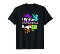 Blockchain Developer Funny I Write Immutable Bugs T-Shirt