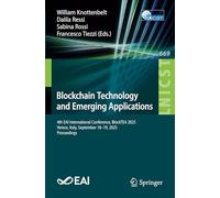 Blockchain Technology and Emerging Applications: 4th EAI International Conference, BlockTEA 2025, Venice, Italy, September 18-19, 2025, Proceedings