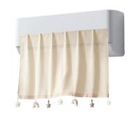 Blocks Direct Cold Wind: This air conditioner deflector drape uses gentle surrounding airflow design to completely eliminate direct cold wind that may trigger physical discomfort, prevents kids catc