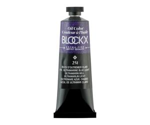 BLOCKX 213251BXC Transparent Huile Extra-fine Bleu d’outremer clair - 35ml