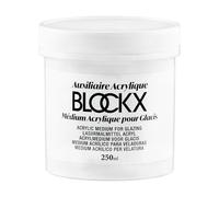 BLOCKX 35303BXC Auxiliaire acrylique Médium glaçis 250ml