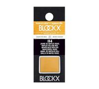 Blockx 41114BXC Semitransp Aquarelle Extrafine Jaune Naples Rouge 1/2 Godet