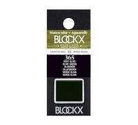 BLOCKX 41365BXC Transparent Aquarelle Extra-fine Vert Olive 1/2 godet