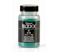 BLOCKX - 51018BXC - Pigment poudre - Vert émeraude - PG18 - Pot