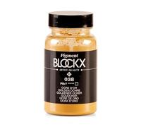 Pigment en poudre - Ocre d'or - 38 - Blockx - Pot de 100g