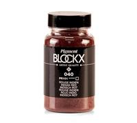 BLOCKX - 51040BXC - Pigment poudre - Rouge indien - PR101 - Pot