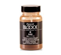 BLOCKX - 51042BXC - Pigment poudre - Terre d'Ombre brulée - PBr7 - Pot