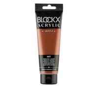 Blockx 60057BXC Acrylique Fine Semi-opaque et Satiné - Métallique - Cuivre Pigment iridescent - 120ml