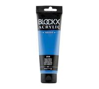 Blockx 60216BXC Acrylique Fine Semi-opaque et Satinée - Bleu Cobalt PB 28 - 120ml