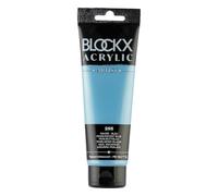 Blockx 60295BXC Acrylique Fine Semi-opaque et Satinée - Nacré - Bleu Pigment iridescent/PB 15:3 - 120ml