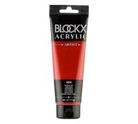 Blockx 60456BXC Acrylique Fine Semi-opaque - Rouge vif - 120ml
