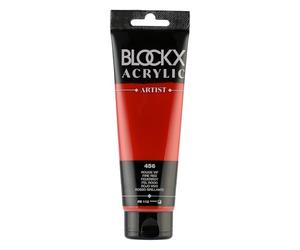 Blockx 60456BXC Acrylique Fine Semi-opaque - Rouge vif - 120ml